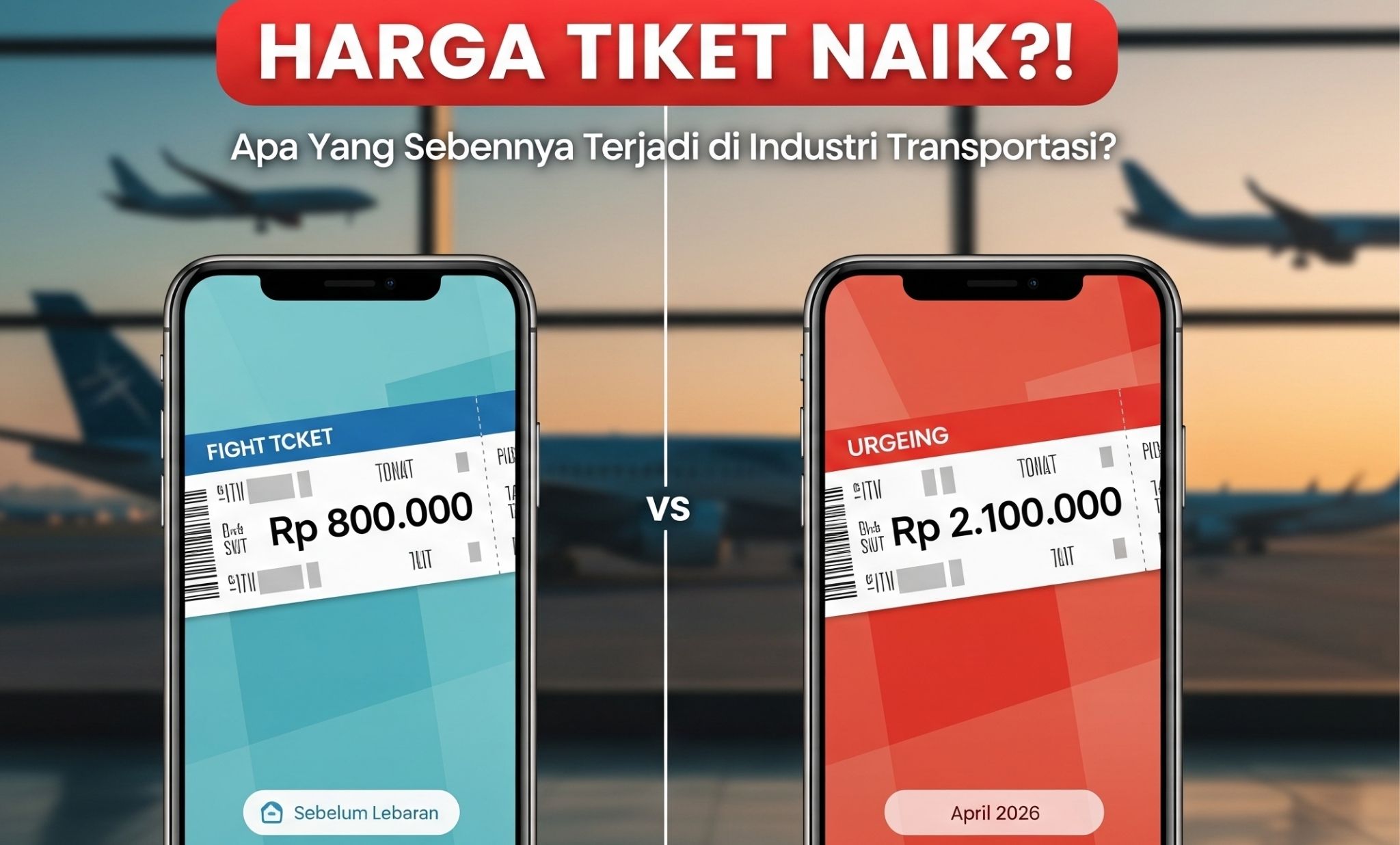 Fenomena Harga Tiket Pesawat Naik di 2026: Ini Penyebab dan Cara Tetap Hemat Traveling